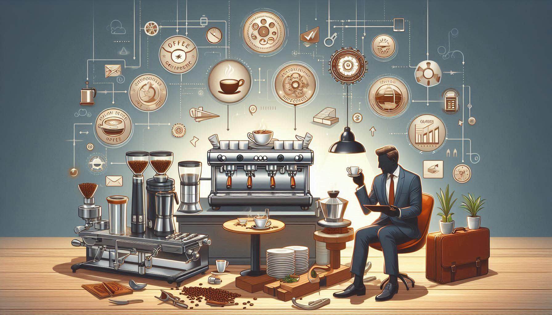 تجهیزات ضروری برای کافه ها