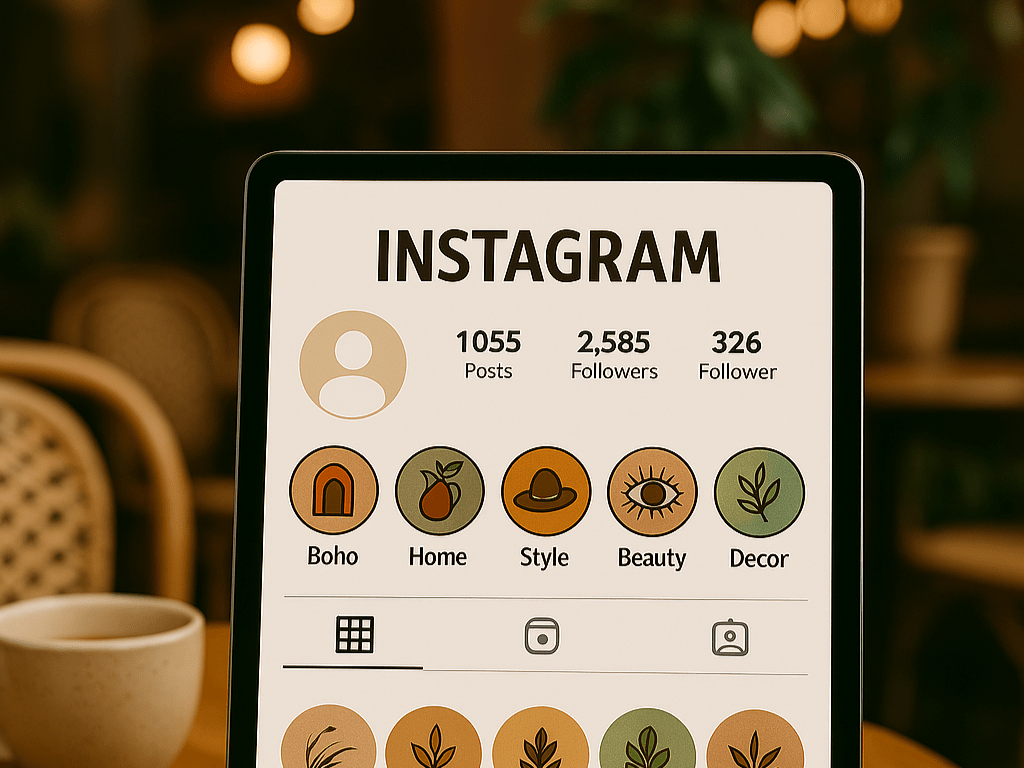 کاور هایلایت اینستاگرام برای برندینگ