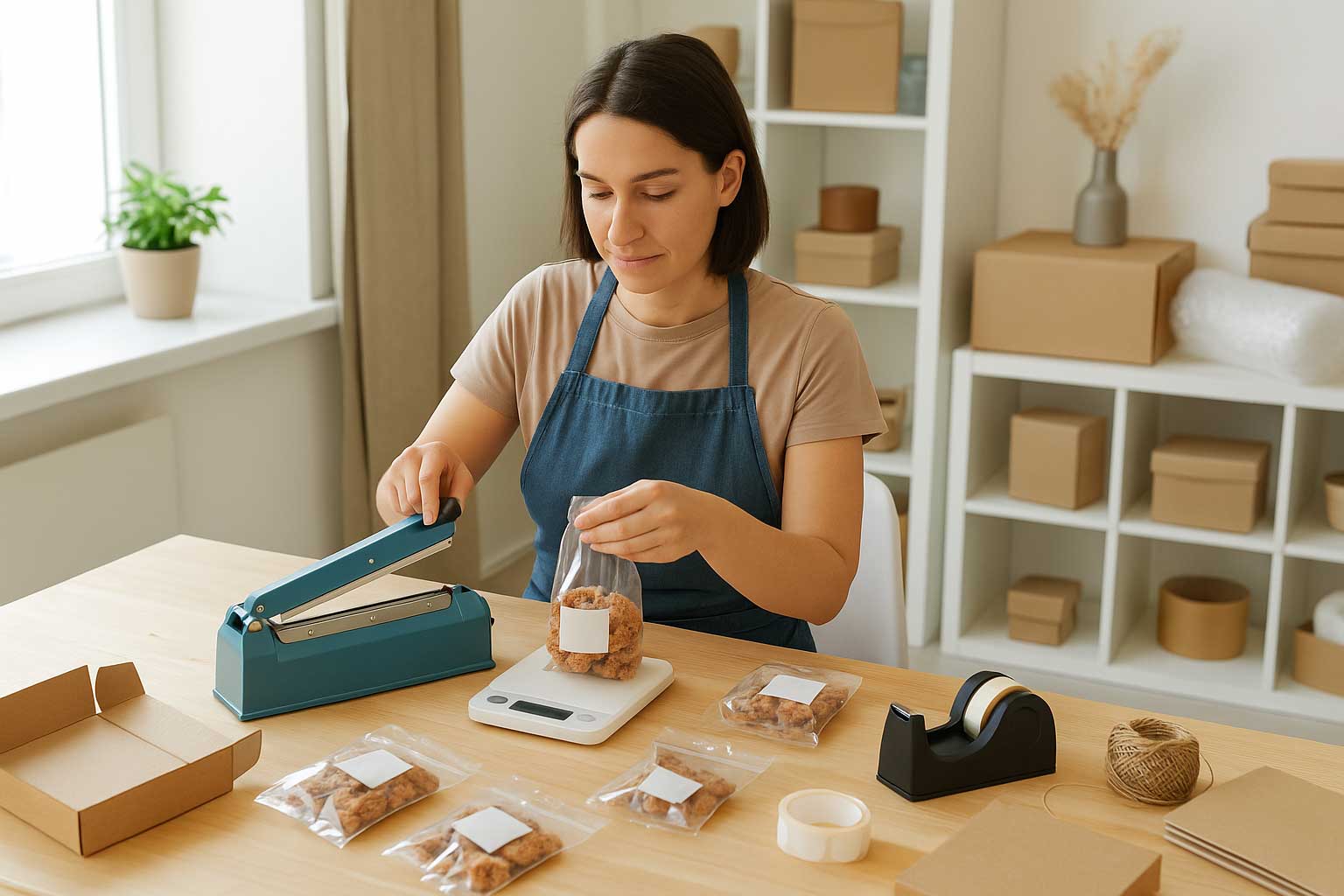 راهنمای جامع تجهیزات بسته بندی در خانه